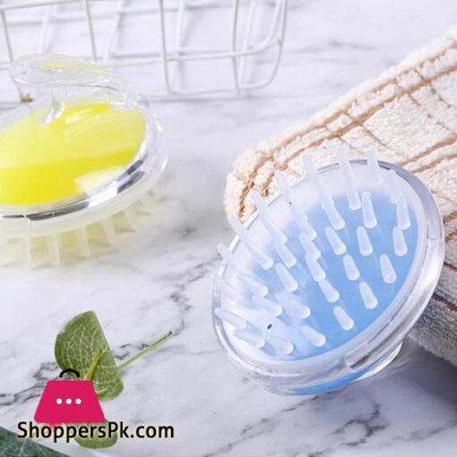 Hair Wash Brush Hair scalp Massage Brush Head Anti Dandruff Haircare Massager Someday Silicone Comb Brush scalp Massager Bath and Shampoo