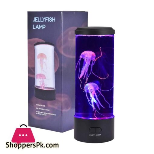 Jellyfish Lamp Aquarium Lampka LED USB Table Night Light