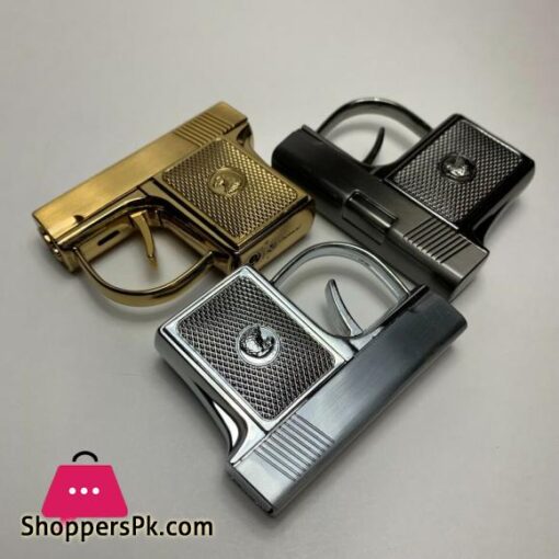 Lighter Reliable Ignition Lighter Gun lighters For Smoking Stylish Electric Design Premium Lighter Gun Pistol metal body For Long lasting Use