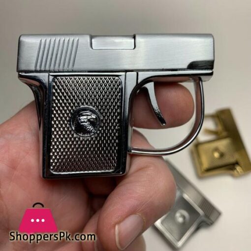 Lighter Reliable Ignition Lighter Gun lighters For Smoking Stylish Electric Design Premium Lighter Gun Pistol metal body For Long lasting Use