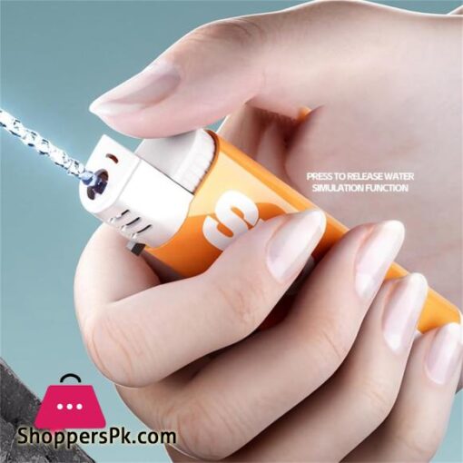 New Adult Prank Toys Water Lighter Toy Funny Fake Lighters Tricky Props Entertainment Kids Gifts