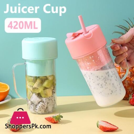 New Portable Electric Juicer Blender Milkshake Cup Fruit Blender Kitchen Tool