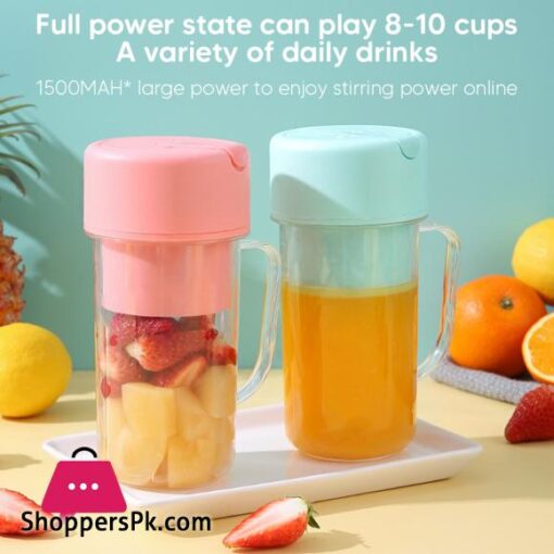 New Portable Electric Juicer Blender Milkshake Cup Fruit Blender Kitchen Tool