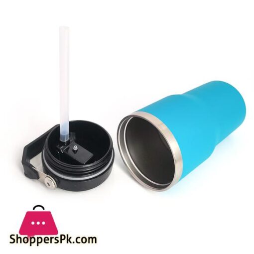 Plan Stainless Steel Travel Mug Water Bottle Double Wall Vacuum Flask Thermal Tumbler - 900ML