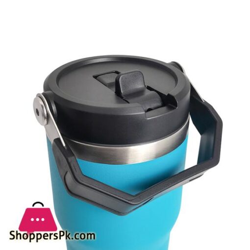 Plan Stainless Steel Travel Mug Water Bottle Double Wall Vacuum Flask Thermal Tumbler - 900ML