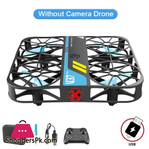 Remote Control RC37 Foldable drone V37 Vicky Mini Drone LED lighting GPS Headless mode Without Camera