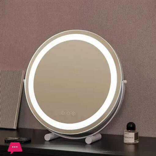 Selfie Cosmetic Table Led Decorative Mirror Round Vanity Dresser Decorative Mirror