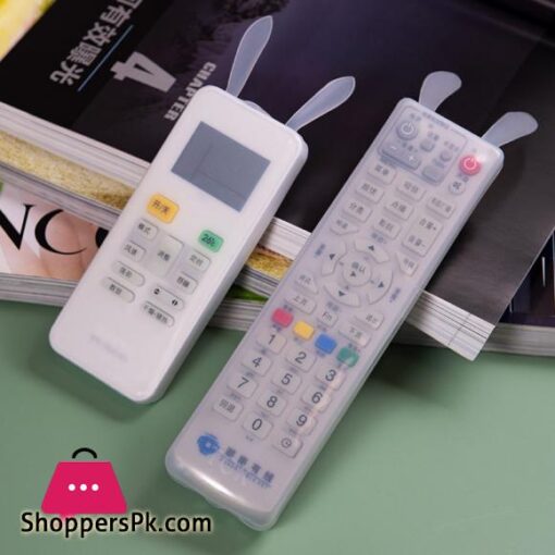 Silicone TV Remote Control Cover Luminous Air Conditioning Dust Protect Storage