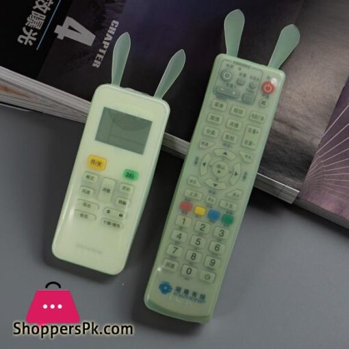 Silicone TV Remote Control Cover Luminous Air Conditioning Dust Protect Storage