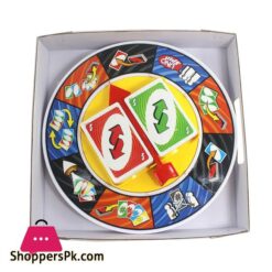 UNO SPIN Game Card Board Game Family Funny Entertainment Poker Playing UNO SPIN Card