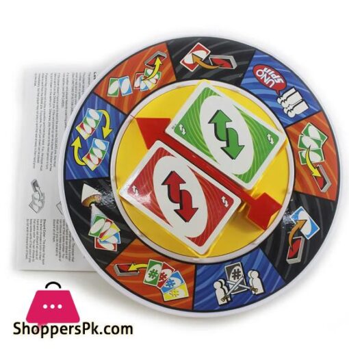 UNO SPIN Game Card Board Game Family Funny Entertainment Poker Playing UNO SPIN Card