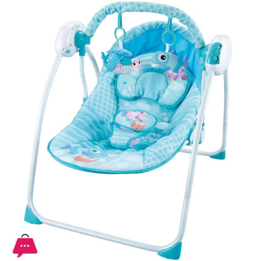 Baby Indoor Swing Infant Electric Intelligent Remote Control Swing Rocking Chair Cradle Newborn Comfort Chair Shaker