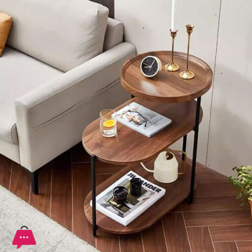 End Table 3 Tiers Sofa Side Table