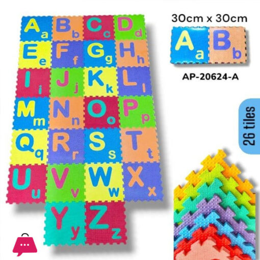 EVA Foam Puzzle 9mm Large+Small 26Pcs Abc Baby Play Mate