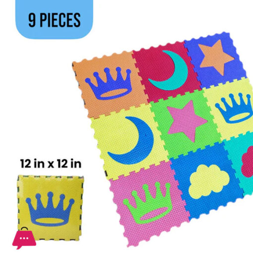 EVA Learning Foam Puzzle Playmat 9 PCS