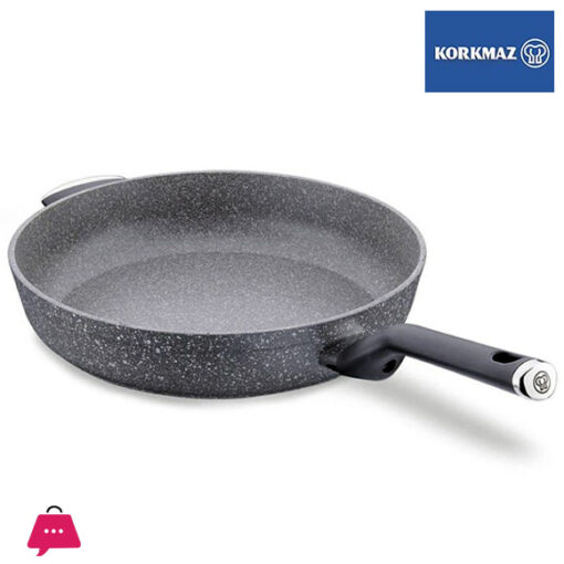 Korkmaz Doubled Handle Frypan Palma Granite 30cm