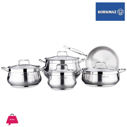 Korkmaz Estima Cookware Set 9 Pcs