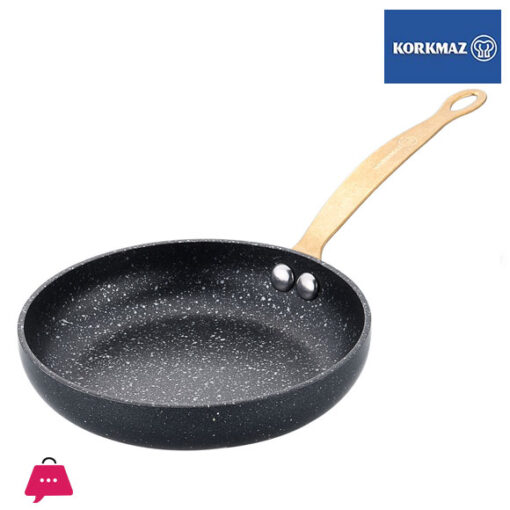 Korkmaz Hanedan Black Non Stick Frying Pan - 14x2.7cm PFOA Free