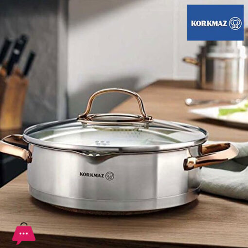 Korkmaz Rosanna Cookware Set 8 Pcs