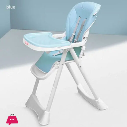 New Multifunctional Stainless Steel Baby Dining Chair Height Adjustable Safety Toddler Feeding High Chair