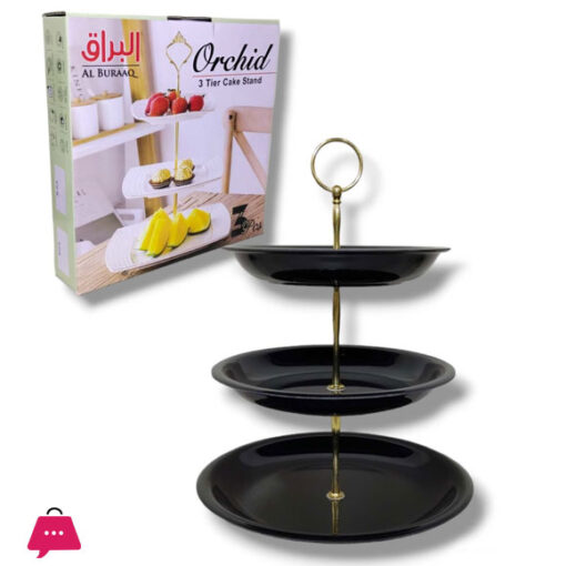 Orchid 3 Tier Cake Stand