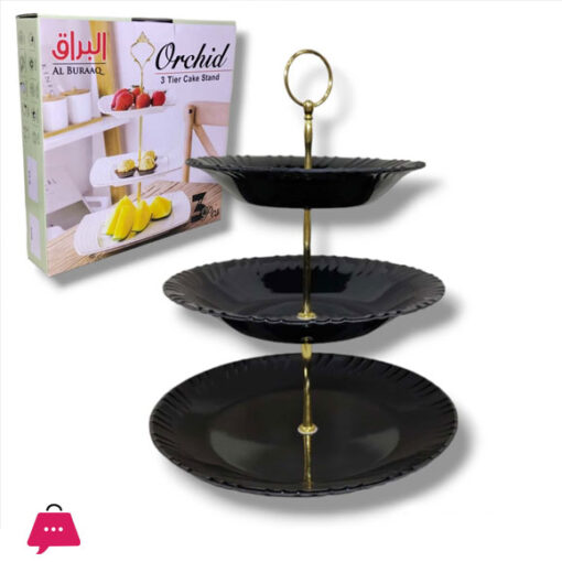 Orchid 3 Tier Cake Stand