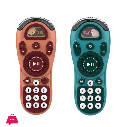 Sound And Light Cartoon multi Function Learning Remote Control Story Machine Baby Music Remote Control baby Toy for kids