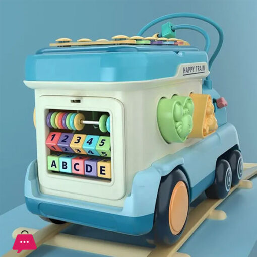 Train Educational Striking Piano Hand Beat Drum Toys Multifunctional Baby Musical Toy