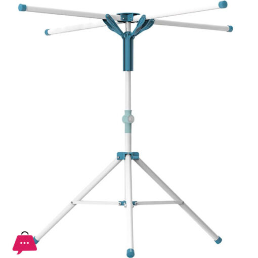 Tripod 4-Arm Clothes Drying Rack Height Adjustable Laundry Rack