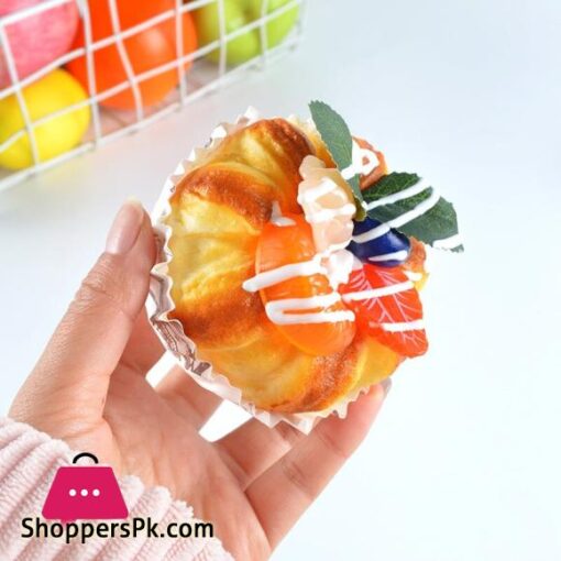 1 PieceArtificial DecorationFoodModel Soft Fridge Magnet Real look and feel of BurgerDonut Pastry Cake Bread Snacks for Home HotelbakeryParties decoration Dessert Models Mold