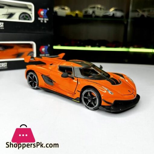 124 diecast Koenigsegg Jesko alloy car model