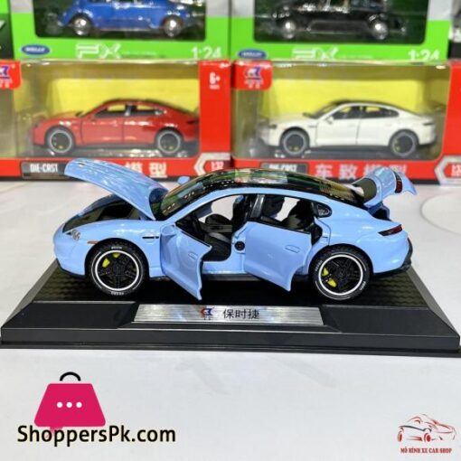 132 Porsche Taycan Turbo Car Toy Alloy Sports Diecast Vehicles