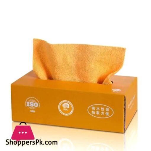 20PCSBox Colorful Home Cleaning Kitchen Dish Cloth Napkins Tableware Absorbent Microfiber Towel Non stick Oil Dish Rags Dishcloth Kitchen Home