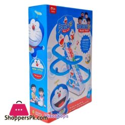 3 Little Doraemon Stair Climbing And Sliding Toy for Kids Lights Music