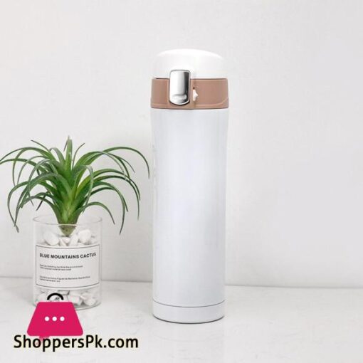 500ml Thermos Stainless Steel insulated Thermal Cup Bottle Travel Mug Water Vacuum Cup School Home Tea Coffee Drink Bottle Cup