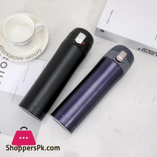 500ml Thermos Stainless Steel insulated Thermal Cup Bottle Travel Mug Water Vacuum Cup School Home Tea Coffee Drink Bottle Cup