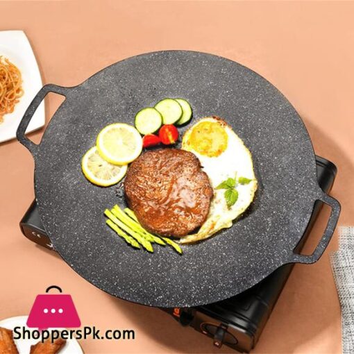 BBQ Pot Multi-Griddle Iron Plate Korean Barbecue Grill