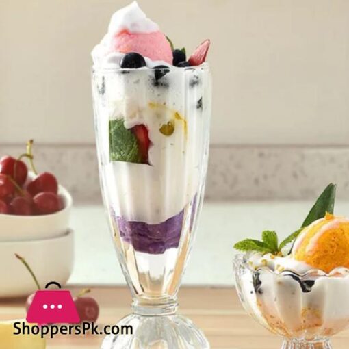 6 pcs deli milkshake cup milk tea cup beverage cup ice cream cup glass