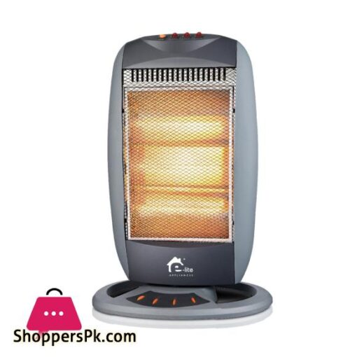 E Lite Appliances EHH 12 Halogen Heater White and Blue