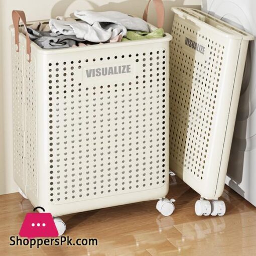 Folding Dirty Clothes Basket Dirty Clothes Basket - Small : 50 x 37.7 x 22 CM