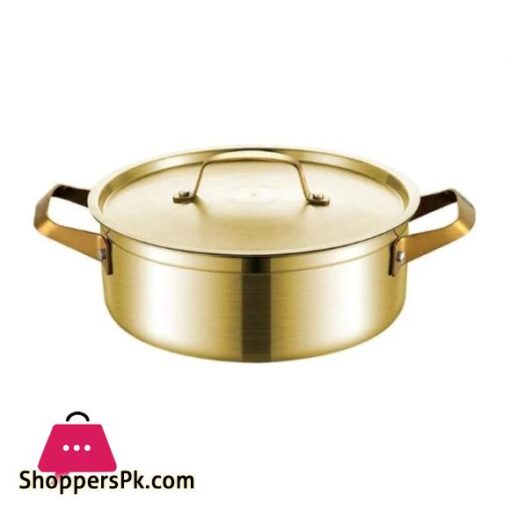 Golden Hotpot Stainless Steel Casserole Golden 34cm