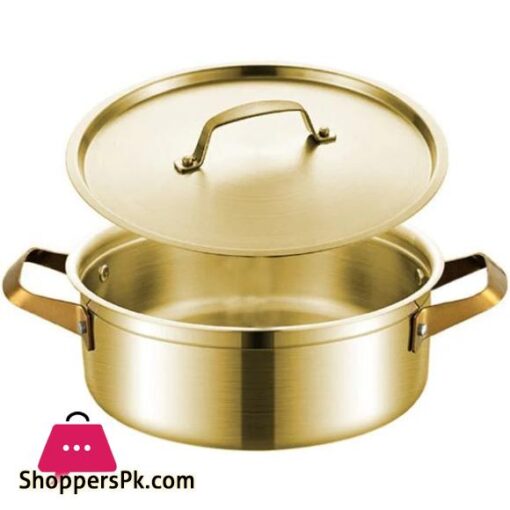 Golden Hotpot Stainless Steel Casserole Golden 34cm