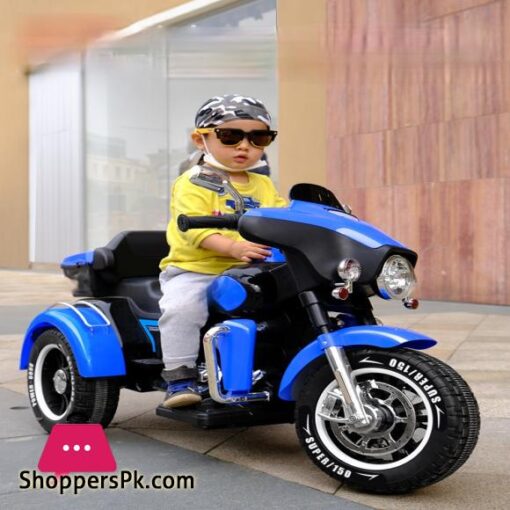 Harley-Davidson Children's Motorcycle Electric Motorcycle 3 Wheel Rechargeable Three-Wheel Battery Bike