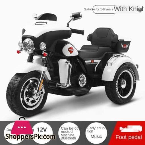 Harley-Davidson Children's Motorcycle Electric Motorcycle 3 Wheel Rechargeable Three-Wheel Battery Bike