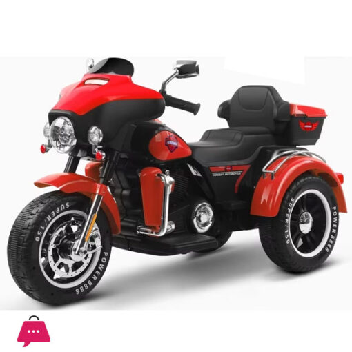 Harley-Davidson Children's Motorcycle Electric Motorcycle 3 Wheel Rechargeable Three-Wheel Battery Bike