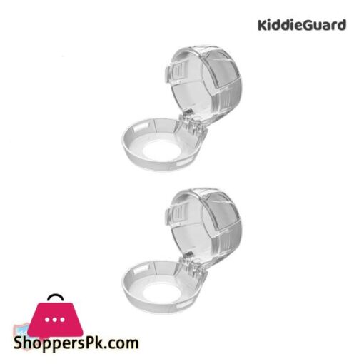 Pack of 2 Child Protection Home Kitchen Oven Gas Cooker Button Knob Control Switch Protective Cover Protector Security Lock KiddieGuard