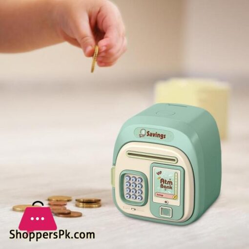 Kids ATM Bank Cash Bank Electronic With Password Lock Money Bank For Kids