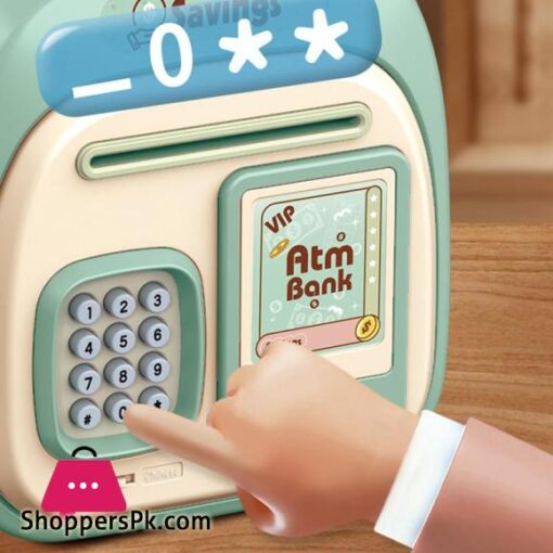 Kids ATM Bank Cash Bank Electronic With Password Lock Money Bank For Kids