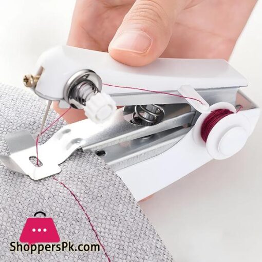 Manual Mini Sewing Machine Portable Mini Cordless Stitch Machines Clothes Leather Handheld Tools Accessories