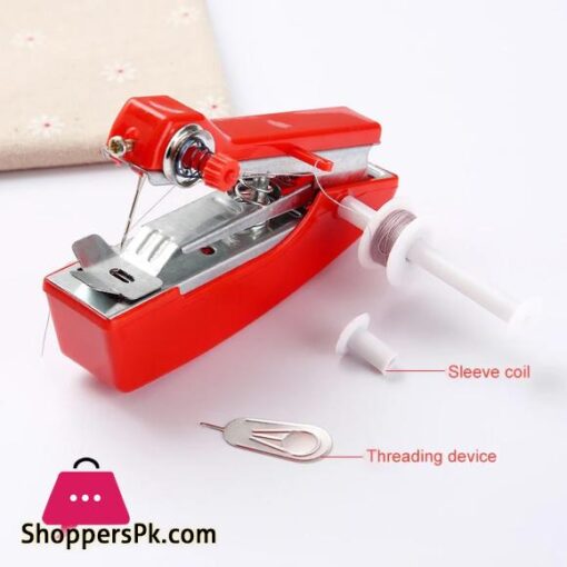 Manual Mini Sewing Machine Portable Mini Cordless Stitch Machines Clothes Leather Handheld Tools Accessories